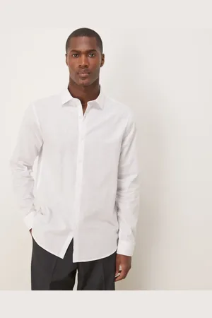 ASOS – Elegantes Hemd aus Leinenmix in mit regulärem Schnitt