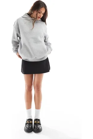 Cotton On Cotton On – Klassischer Kapuzenpullover in Kalkgrau