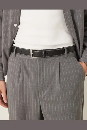 ASOS – Eleganter Gürtel aus Kunstleder mit Kontrastnaht