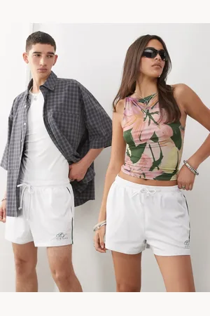 Reclaimed – Kurze Unisex-Shorts aus Airtex in