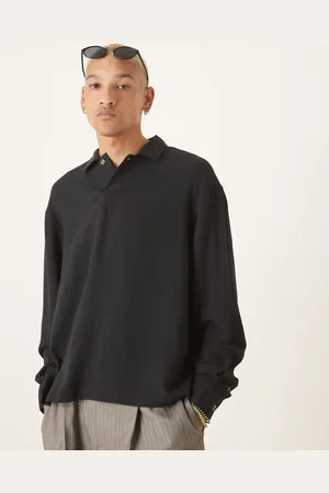 ASOS – Kastiges Oversize-Schlupfhemd aus Leinenmix in