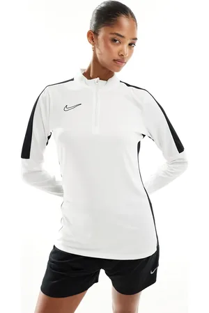 Nike – Academy 23 – Sport-Sweatshirt in mit kurzem Reißverschluss