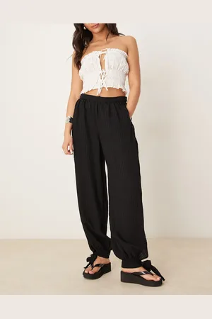 ASOS – Billow-Hose in mit Strukturstreifen und Bündchen