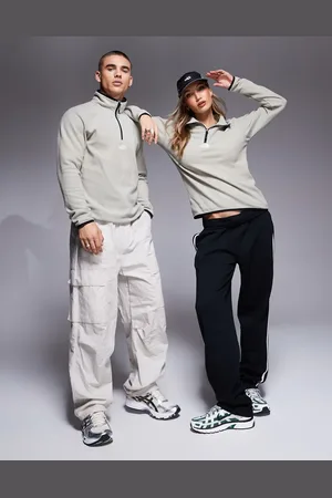 The North Face – Glacier – Fleece-Sweatshirt in mit kurzem Reißverschluss und mittigem Logo