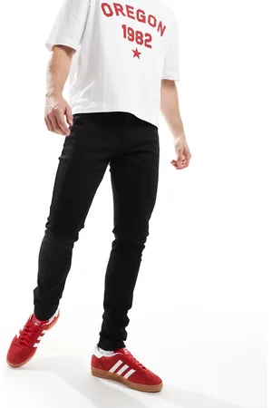 Brave Soul – Skinny-Jeans in Schwarz