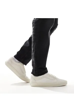 Vans – Old Skool – Sneaker in Marshmallow- mit übergroßen Schnürsenkeln