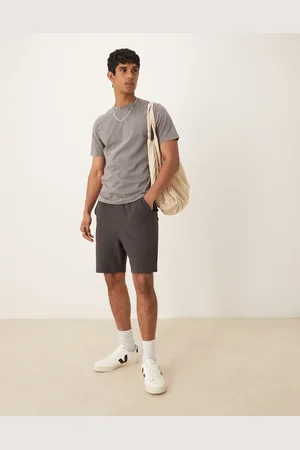 ASOS – Oversize-Shorts und Waffelstruktur in verwaschenem