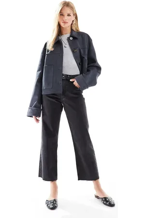 ASOS – Knöchellange, gerade geschnittene Jeans in