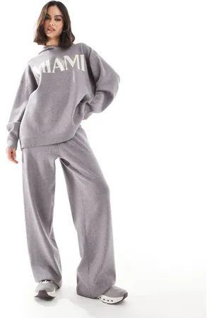 South Beach – Jogginghose in mit weitem Bein