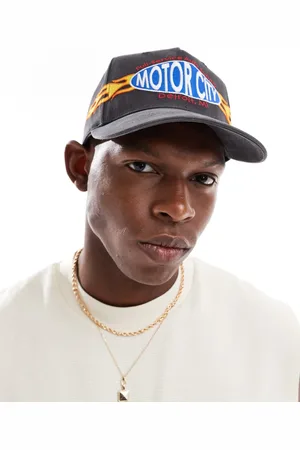 Hollister – Bunte Snapback-Cap mit Automotiv