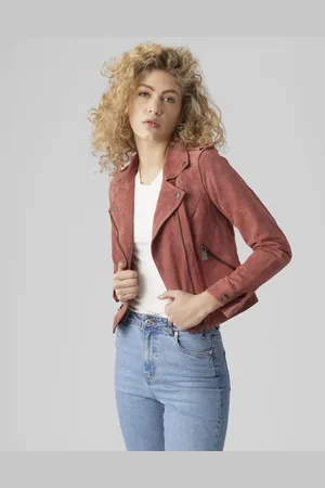 VERO MODA – Jacke in Tabakbraun