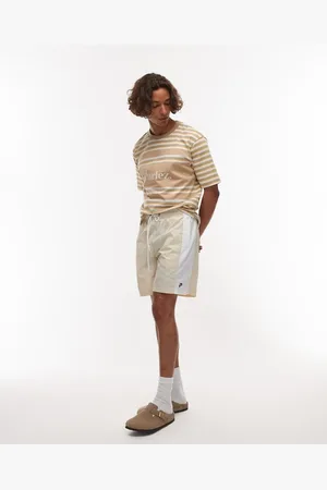 Parlez – Copa – Relaxed-Fit-Shorts in mit farblich abgesetztem Einsatz