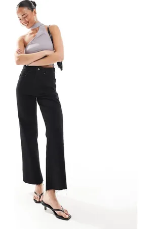 ASOS – Knöchellange, gerade geschnittene Jeans in reinem