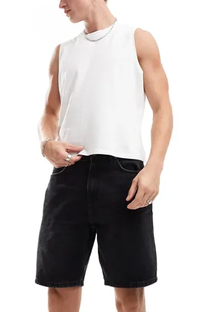 Pull&Bear – Jeansshorts in verwaschenem