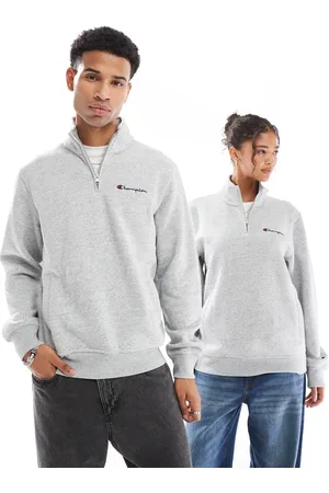 Champion – Legacy – Unisex-Sweatshirt in mit halblangem Reißverschluss
