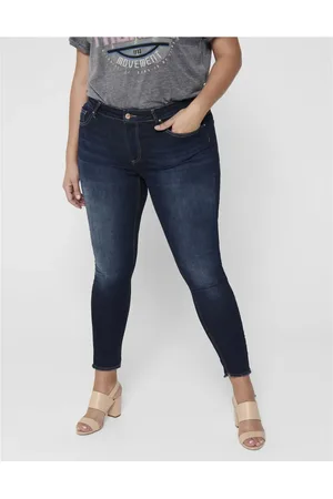 ONLY – Skinny Fit Denim-Jeans in Dunkelblau