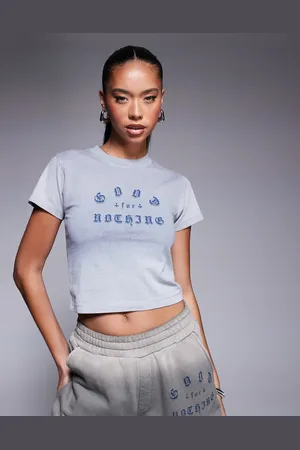 Good For Nothing – Cropped-T-Shirt in mit Logo