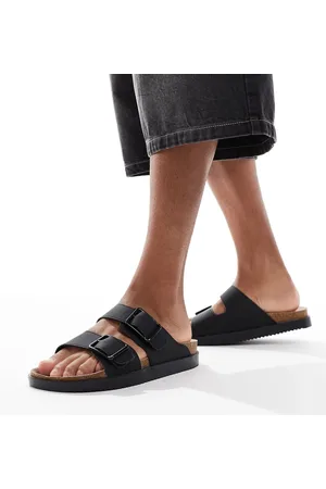 Pull&Bear – Sandalen in mit zwei Riemen