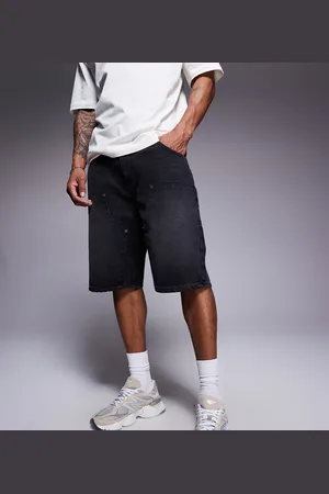 Good For Nothing – Skater-Carpenter-Shorts in aus Denim