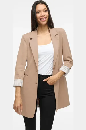 VILA – Blazer in Creme