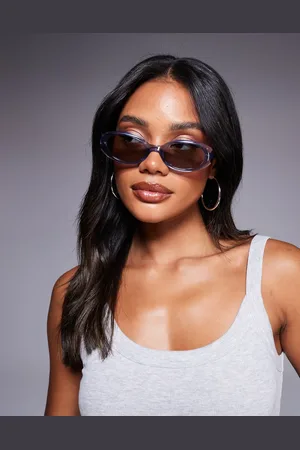 Quay Australia Quay – Felt Cute – Ovale Sonnenbrille in