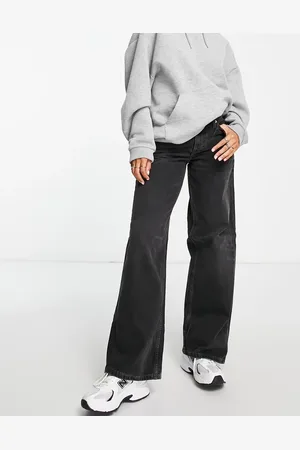 Weekday – Ample – Weite Jeans in mit niedrigem Bund