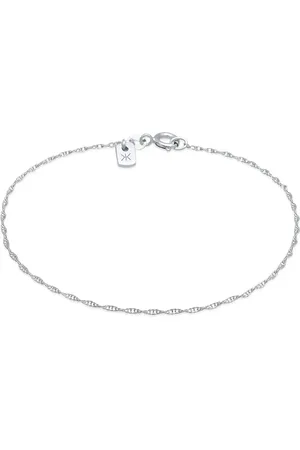Kuzzoi – Basic-Halskette für Herren aus 925er-Sterlingsilber mit verdrehten Kettengliedern