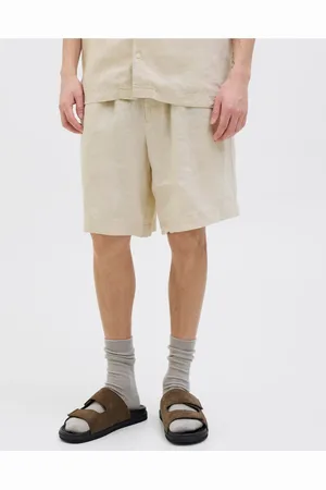 JACK & JONES – Shorts in Silberstreif