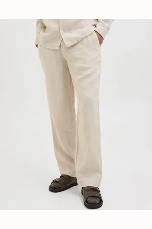 JACK & JONES – Chinohose in Silberstreif
