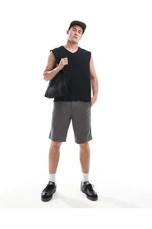 ASOS – Chino-Shorts in Anthrazit