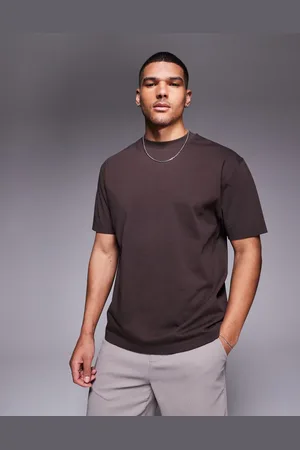 ASOS – Lockeres T-Shirt aus schwerem Stoff in , 240 g/m²