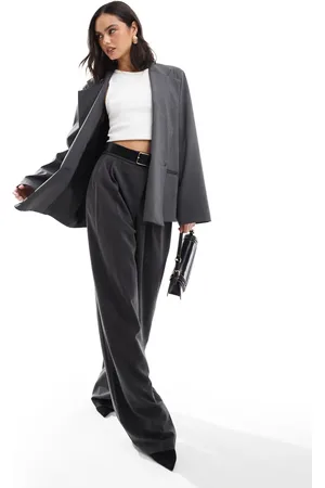 ASOS – Oversize-Blazer in Dunkelgrau