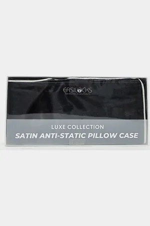 Easilocks – Luxe – Anti-statische Kopfkissenhülle aus Satin