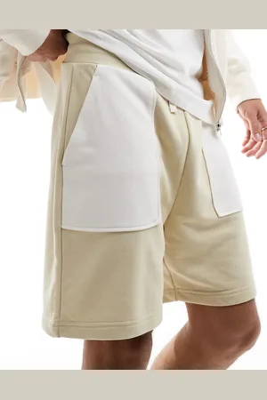 The North Face – Terry – Shorts in Beige mit regulärer Passform