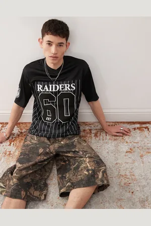 New Era – Las Vegas Raiders – Sport-Oberteil in gestreiftem mit Motiv