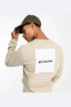 Columbia – Barton Springs – Sweatshirt in Beige mit Rundhalsausschnitt, exklusiv bei ASOS