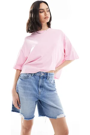 Cotton On Cotton On – Relaxed-Fit-Jeansshorts in Salzwasser