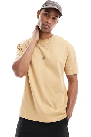 ASOS – Lockeres T-Shirt aus schwerem Stoff in , 240 g/m²