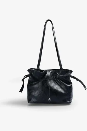 SCALPERS – Tasche mit Schlangenmuster in und weicher Haptik