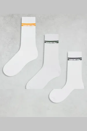 JACK & JONES – 3er-Pack Sportsocken in mit Kontraststreifen