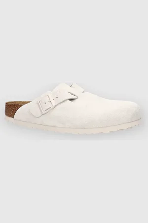 Birkenstock Boston Suede Leather Sandalen