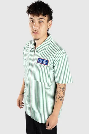 Empyre Glen Striped Zip Hemd
