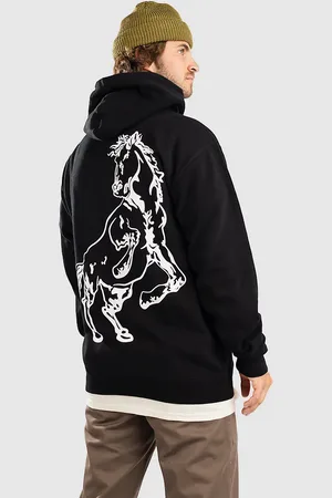 Donut Buff Horse Hoodie