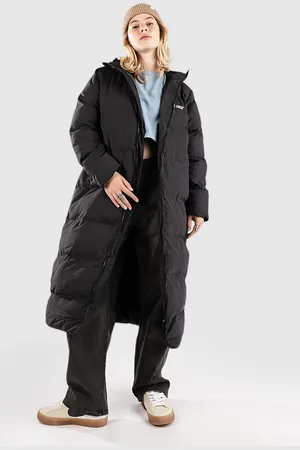 Santa Cruz Strip Long Quilted Jacke