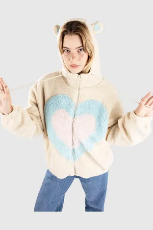 A.Lab Lydia Teddy Fleece Sweatjacke