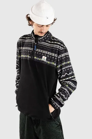 PASSENGER Set Off Recycled Polar 1/4 Zip Fleecejacke