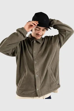 RVCA Downtown Fleece Coaches Jacke