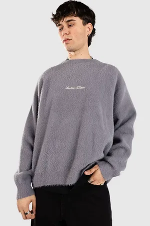 Another Cotton Lab Chest Logo Mohair Strickpullover