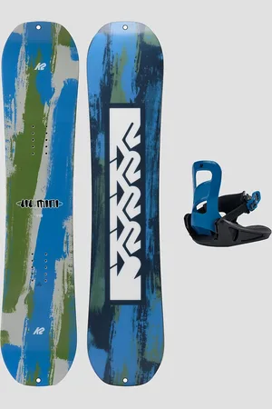 k2 Lil Mini + Mini Turbo S 2025 Kids Snowboard-Set