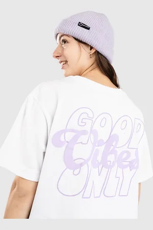 miss tee Good Vibings Wording T-Shirt